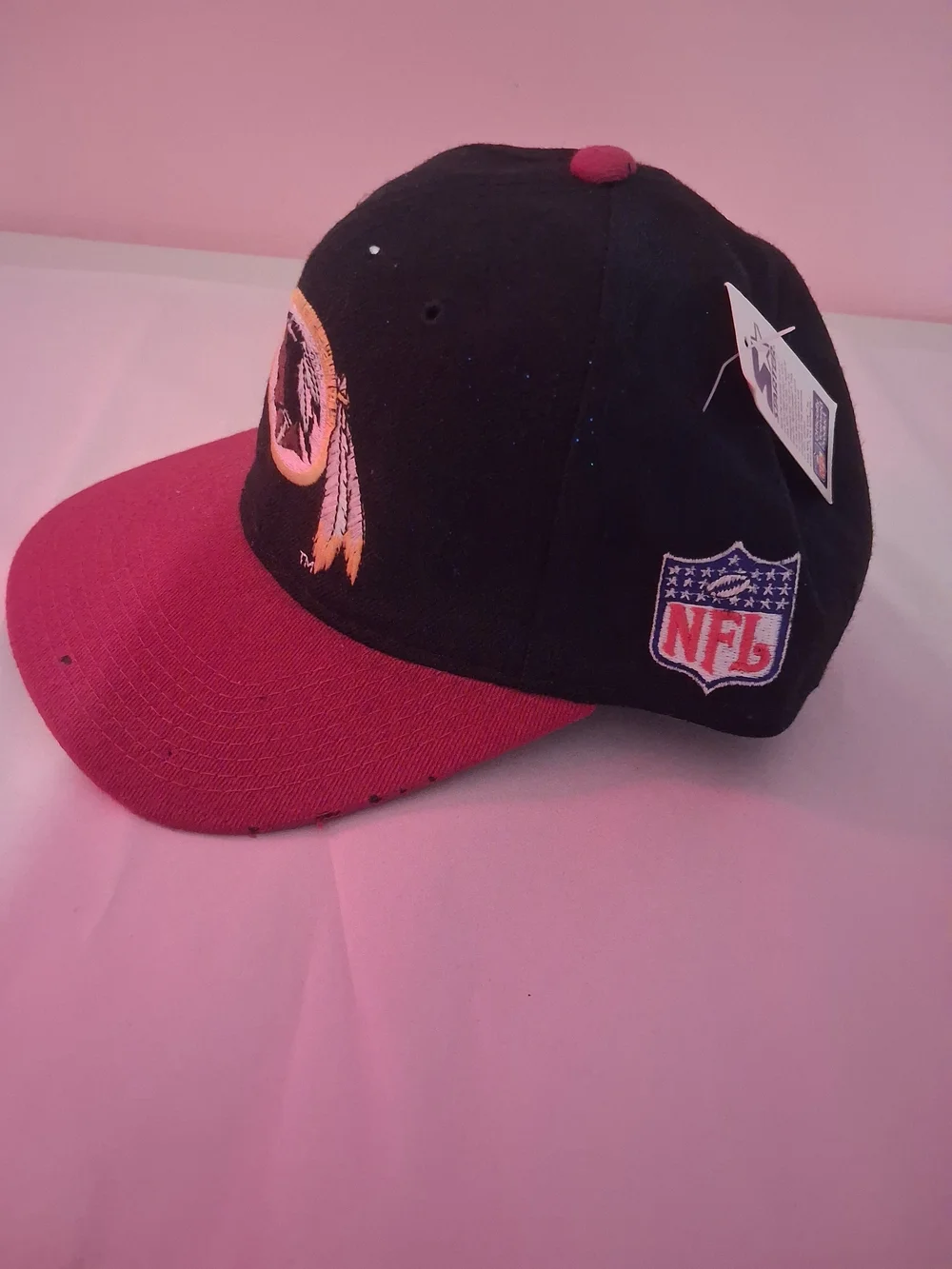 Vintage 90s Washington Redskins Starter The Natural Wool Snapback Hat With Tag D